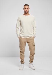 Urban Classics RAGLAN LONGSLEEVE - Svetrík - lightgrey