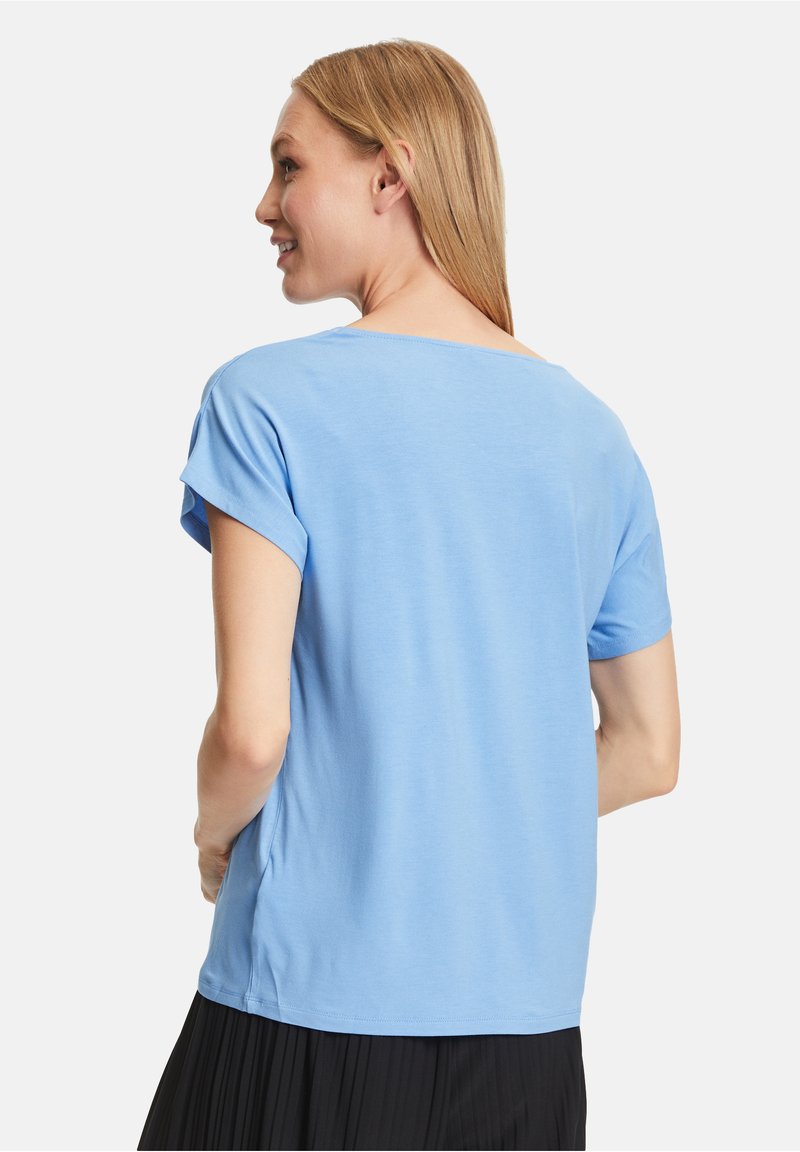 Damen T-Shirts | Betty Barclay T-Shirt basic ocean blue/blau - JV14531 Damen T-Shirts | Betty Barclay T-Shirt basic ocean blue/blau - JV14531