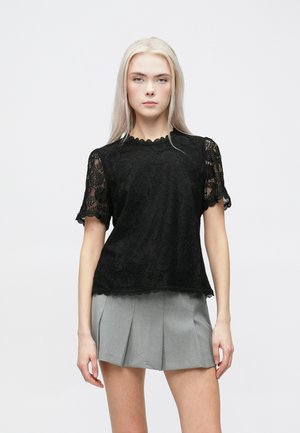 Pieces PCOLLINE - Camicetta - black