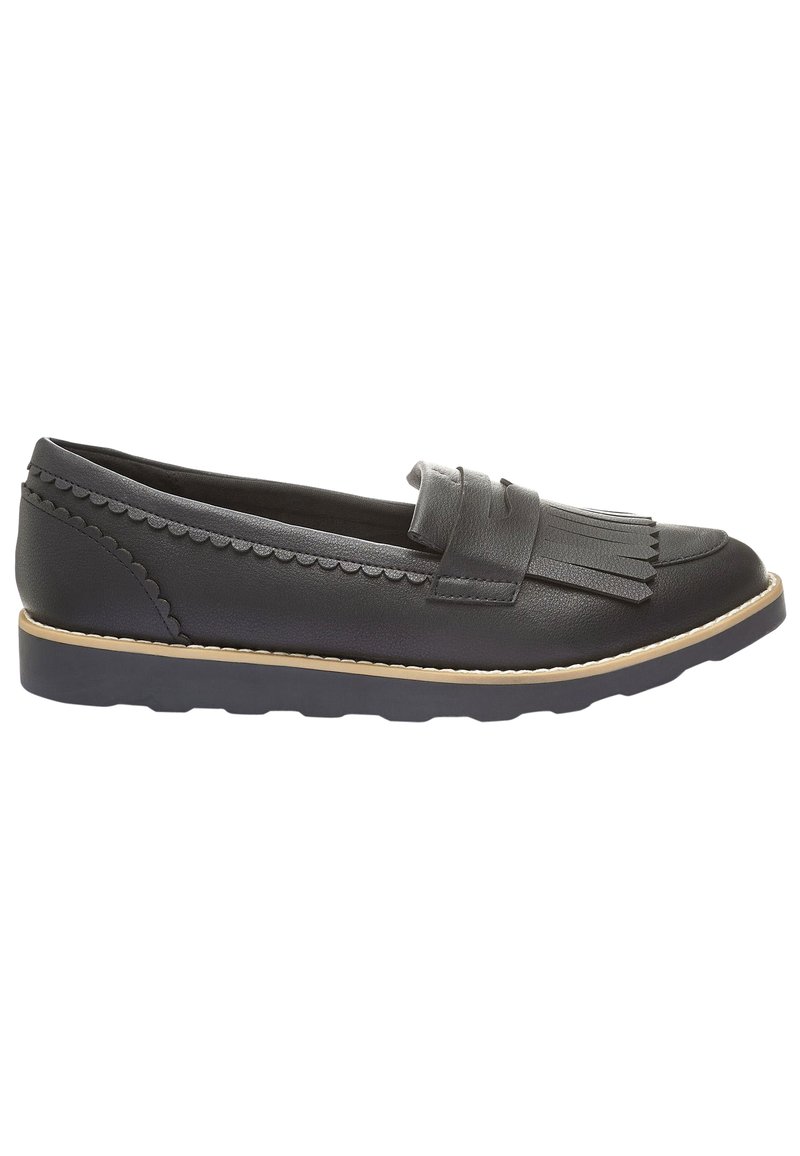 Next PATENT WIDE FIT LOAFERS - Instappers - black