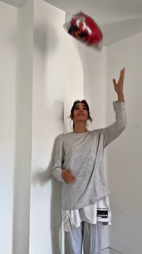 adidas Originals Trikotāžas kleita - better scarlet