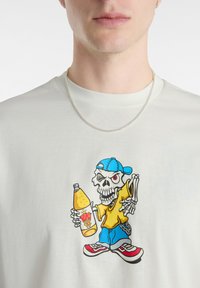 Vans REGGIE - T-shirts print - marshmallow