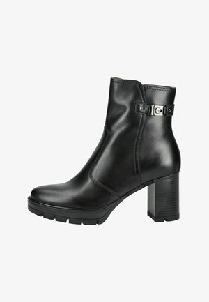 NeroGiardini, STIEFELETTE - Stivaletti con plateau - nero