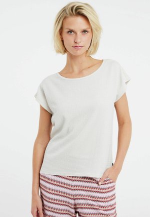 Protest PRTBOREAL - Basic T-shirt - kitoffwhite