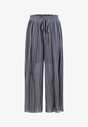Cloud 5ive, PLISSEE CULOTTE PANTS - Stoffhose - grey