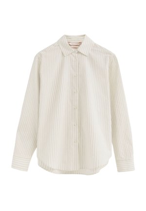 Polo Club, HEMD WOMAN MOORE SHIRT LONG SLEEVE REGULAR FIT - Blusa - ecru