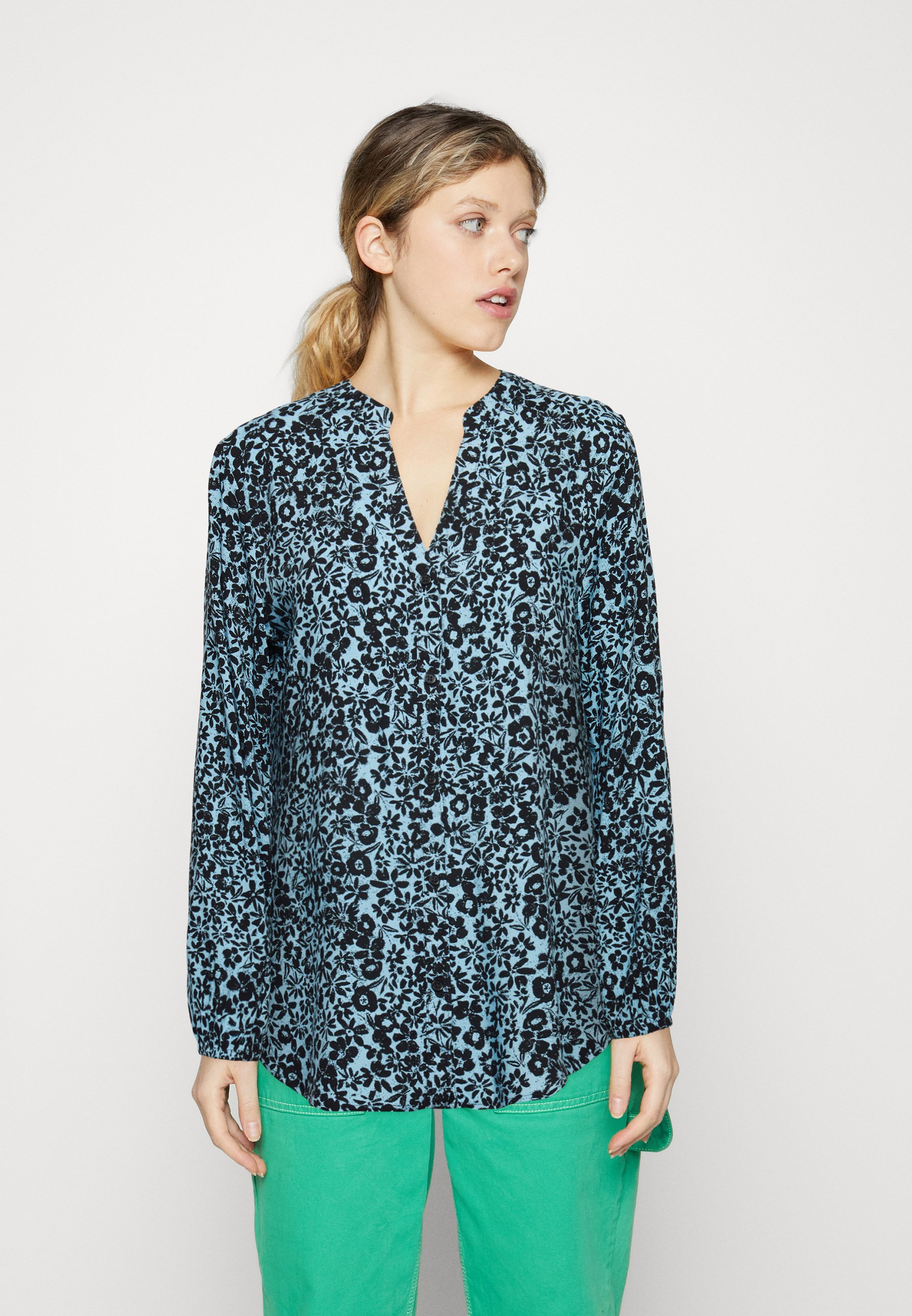 b.young BYJOSA CUFF SHIRT - Button-down blouse - black