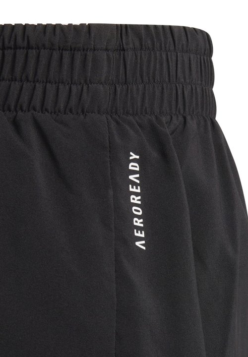 adidas TEAM SHORTS UNISEX - Sports shorts - black/white — photo 7