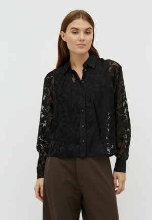 NIRA - Bluza s gumbima - black