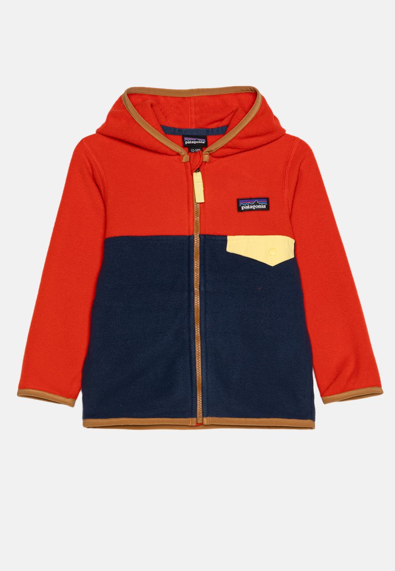 Patagonia BABY SNAP UNISEX - Jakna od flisa - new navy/madder red