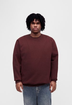 Jack & Jones, JJEBRADLEY CREW - Суитшърт - bitter chocolate