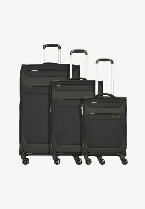 Worldpack DUBLIN 4 SET 3-TEILIG - Set di valigie - schwarz