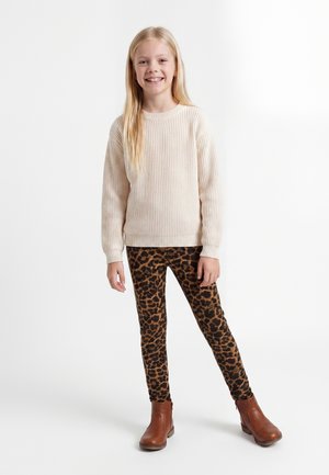 Urban Classics SOFT AOP - Leggings - Pantaloni - darkleo
