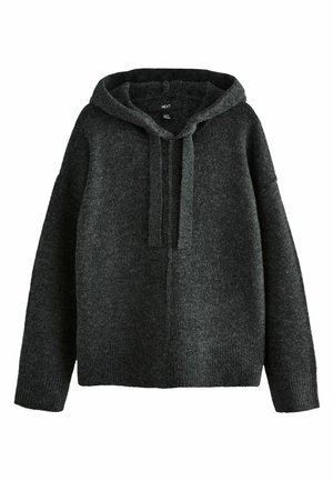 RELAXED FIT OVERSIZED - Mikina s kapucňou - charcoal grey