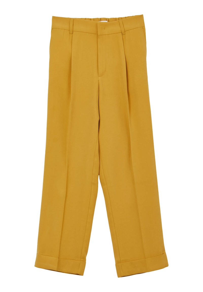Calliope CLASSICO TINTA UNITA - Pantaloni - giallo