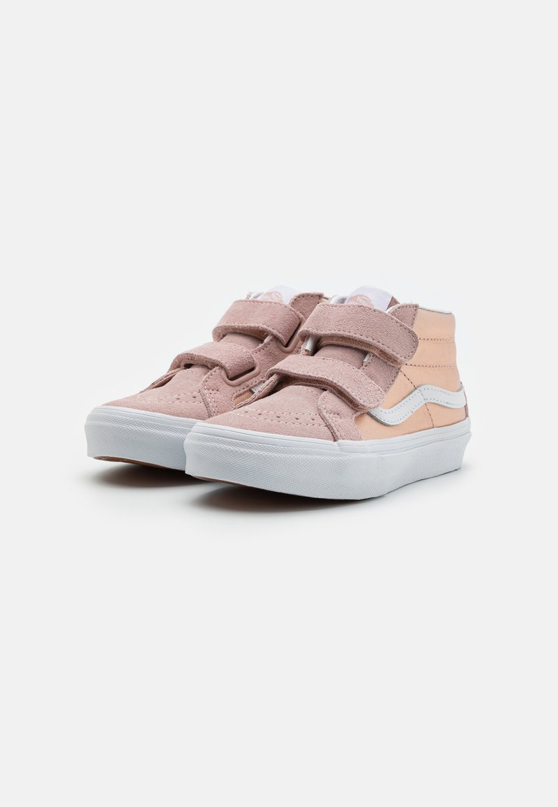 pink velcro vans womens