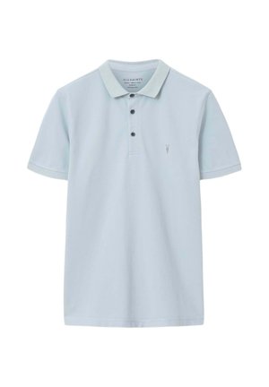 AllSaints, REFORM SHORT SLEEVE POLO - Poloshirt - misty blue