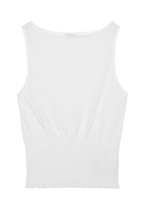 Stradivarius, ELASTICATED T-SHIRT - Débardeur - beige