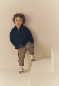 Next HOODED  REGULAR FIT - Džinsa auduma jaka - dark denim rinse