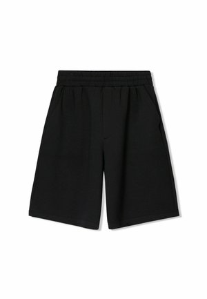 Bershka BERMUDA  - Jogginghose - black