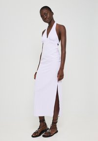 Bershka - HALTER - MIDI - Freizeitkleid - mauve Thumbnail-Bild 1