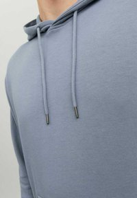 Jack & Jones JJEBASIC HOOD - Hættetrøje - flint stone