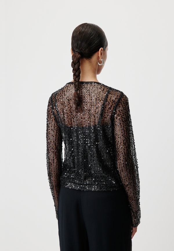 MAREEN LONGSLEEVE - Long sleeved top - schwarz2