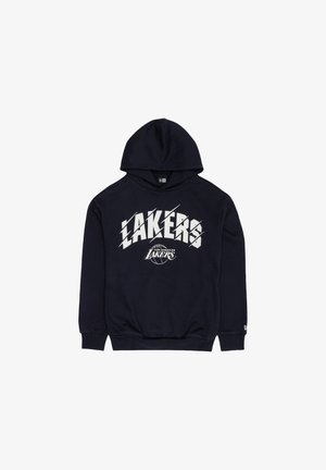 New Era, LOS ANGELES LAKERS NBA CORE PLUS HOODIE - Ρούχα για κλαμπ - navy