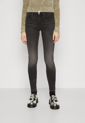 3301 SKINNY - Jeans Skinny Fit - worn in black moon