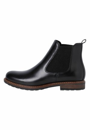 Boots à talons - black leather