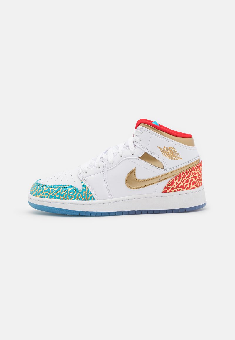 air jordan 1 mid blue zalando
