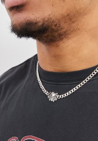 Ed Hardy LOVE KILLS SLOWLY NECKLACE UNISEX - Κολιέ - silver-coloured