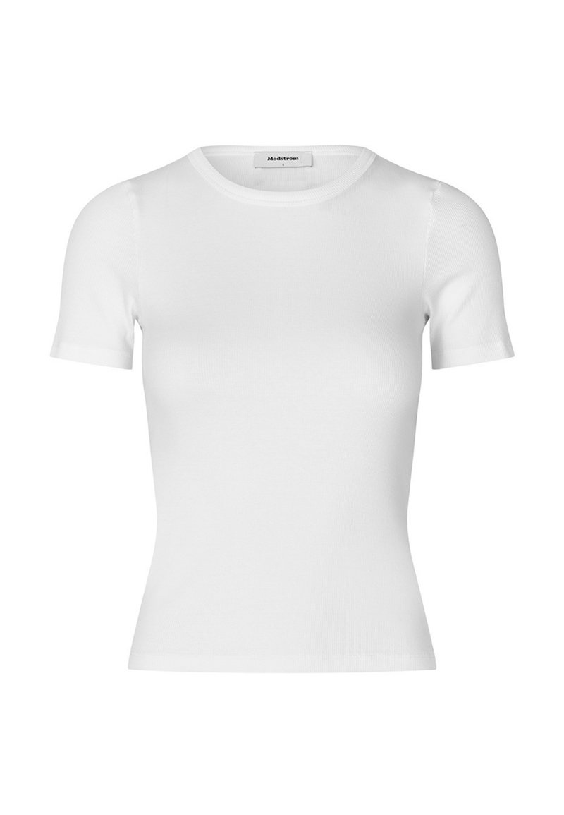 Modström T-shirt basic crème