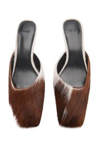 Mango MUMU - Pantolette hoch - brown