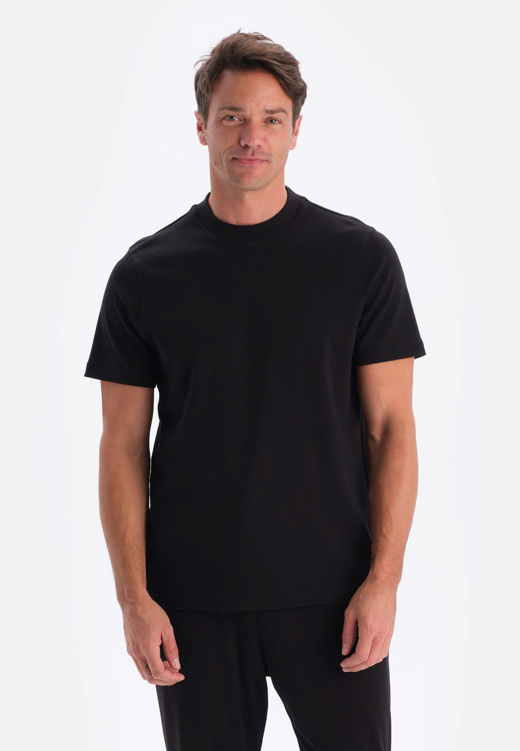 Dagi Basic Cotton Undershirt T-Shirt Uomo - Colletto A V, Cotone Morbido, Prodotta In Turchia