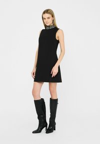 LIU JO WITH GEMSTONES - Vestito elegante - black