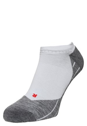 RU4 INVISIBLE RUNNING MEDIUM CUSHIONING - Füßlinge - white/grey