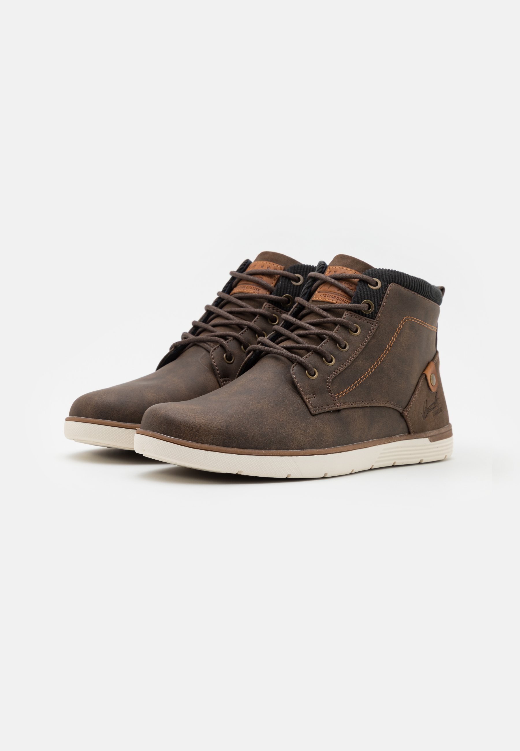 Brown high top trainers Clearance