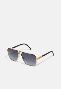 Carrera - UNISEX - Päikeseprillid - matte black/gold-coloured Väikepilt 1