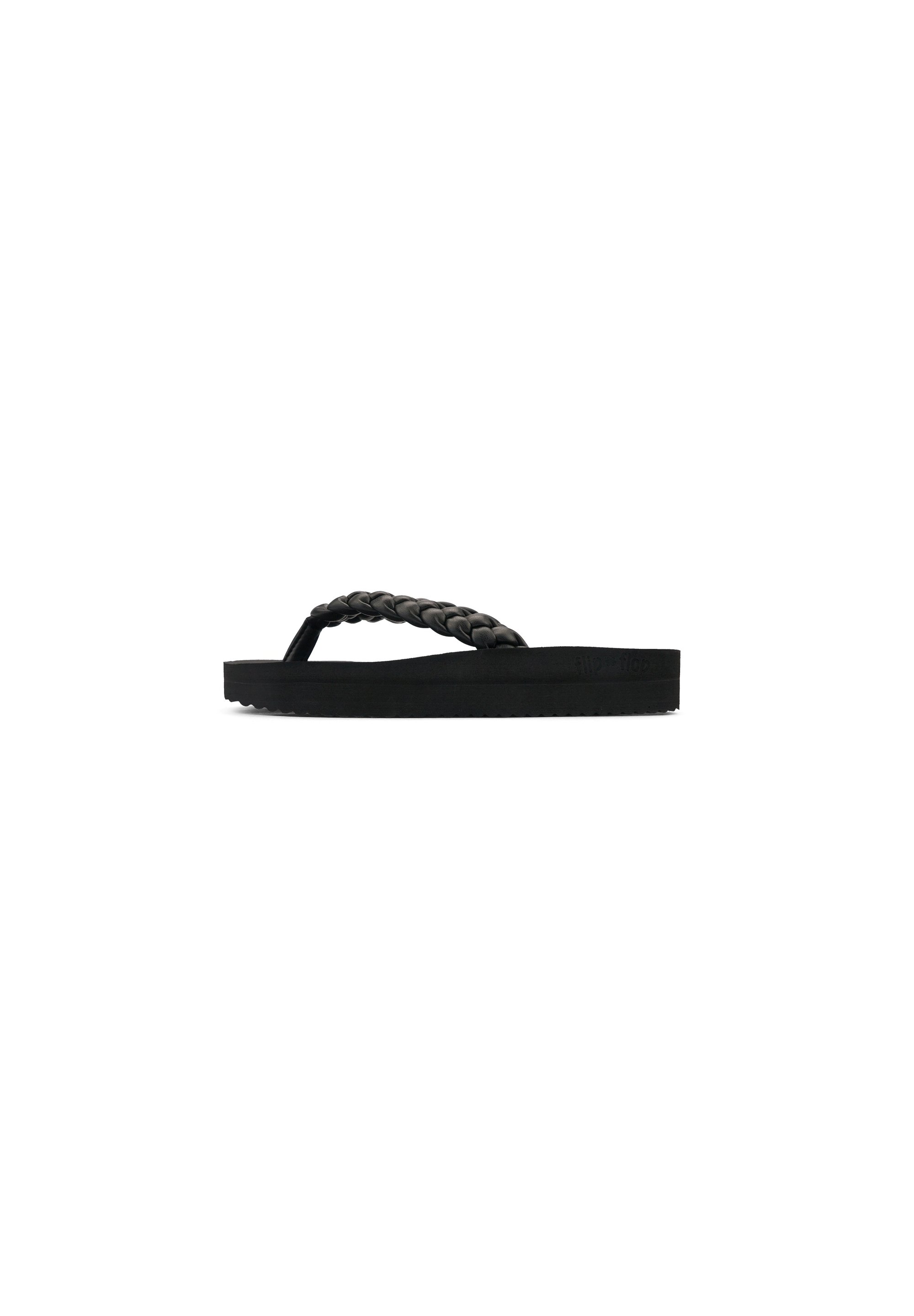 flip*flop WEDGY*WEAVE Pool slides schwarz/black Zalando