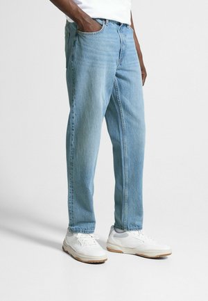 Bershka Straight leg -farkut - light-blue denim