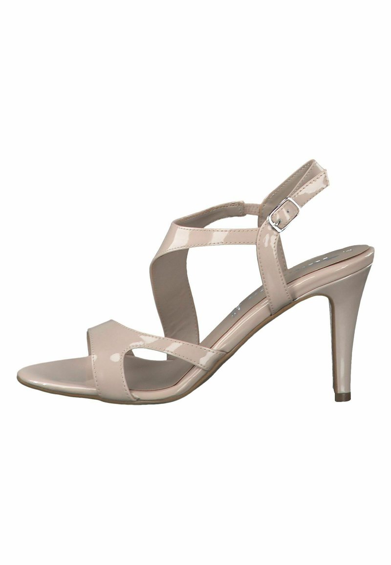 Damen Pumps | Tamaris High Heel Sandalettenude patent/beige - JK93299 Damen Pumps | Tamaris High Heel Sandalettenude patent/beige - JK93299
