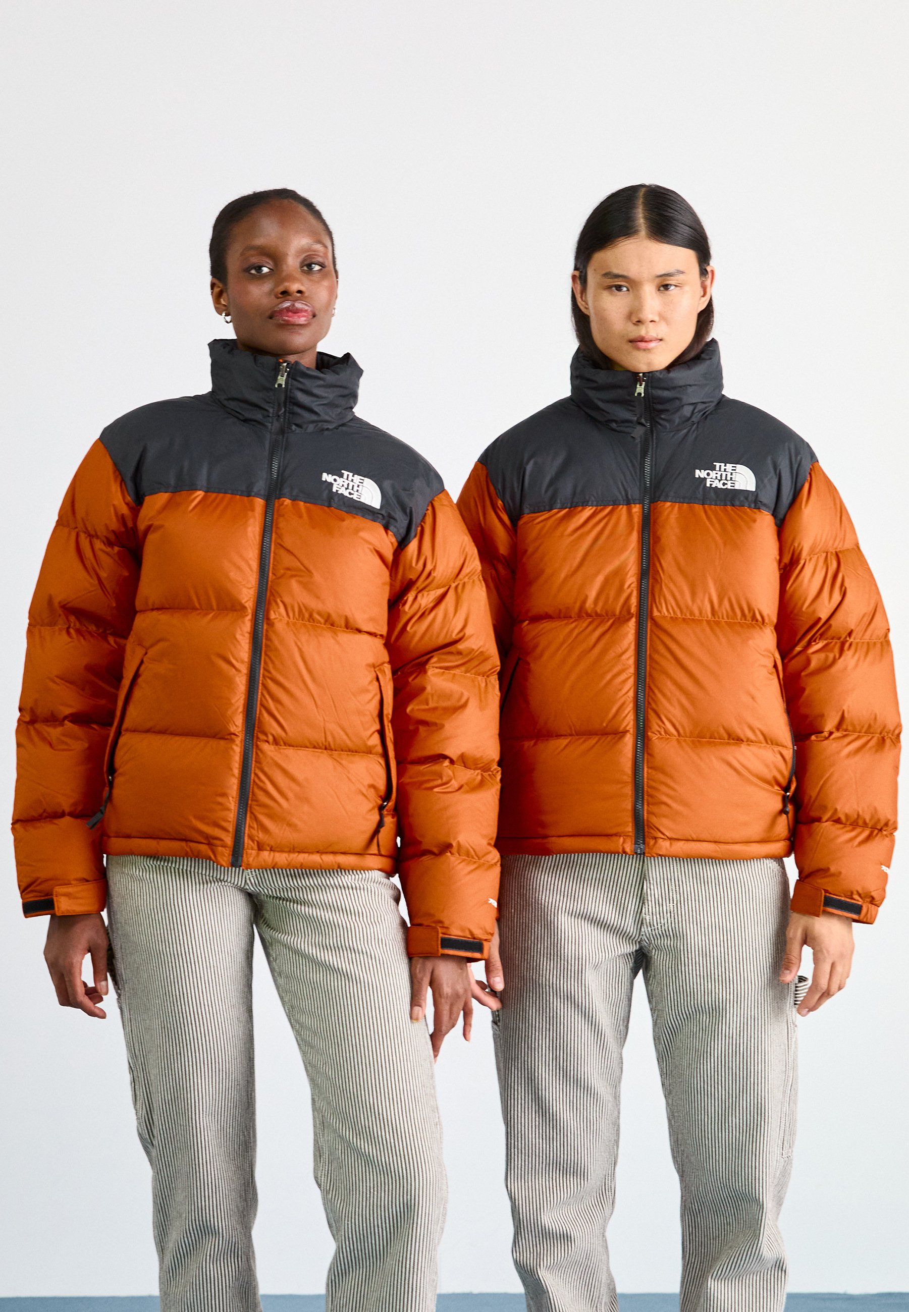 The North Face RETRO NUPTSE JACKET - Down jacket - earthen copper  