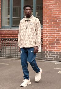 Puma OLYMPIQUE MARSEILLE CASUALS  - Sporto klubų atributika - ocean tropic/turquoise surf