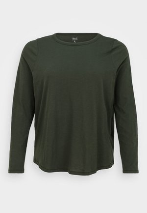 Langarmshirt - khaki