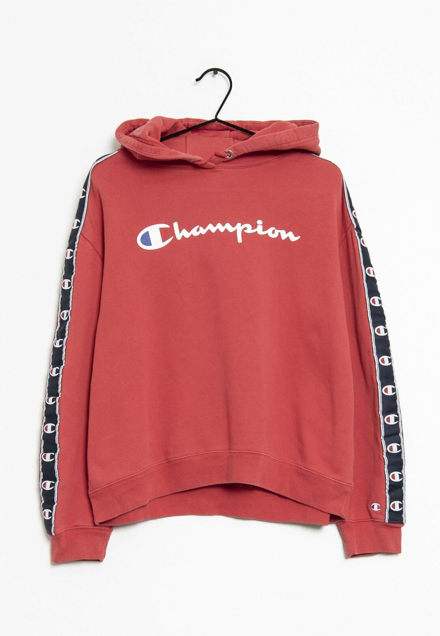 Champion Felpa con cappuccio - red/rosso - Zalando.it