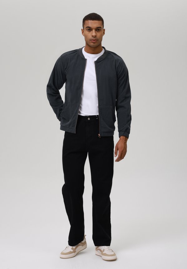 Bomber Jacket - charcoal2