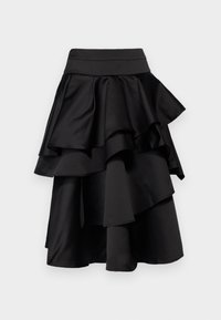LONG LOTTIE - A-lõikeline seelik - black