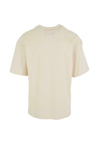 PEQUS CHEST LOGO  - T-shirts med print - cream