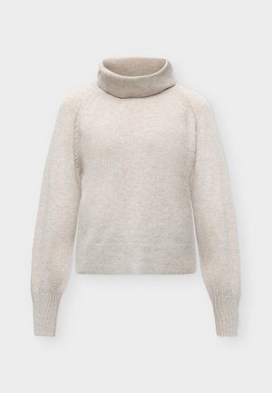 ONLY, ONLOLIVIA ROLL NECK - Pullover - humus/melange